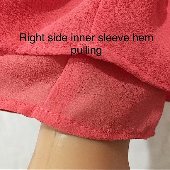 White House Black Market Smocked Ruffle Top - Picture 15 of 16